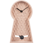 Karlsson Honeycomb Pendulum Tafelklok - Rose