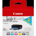Canon PGI-550/CLI-551 Cartridges Combo Pack