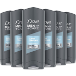 Dove MenCare Douchegel Clean Comfort Voordeelverpakking 6x250ml