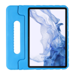 Just in case Classic Samsung Galaxy Tab S8 Plus / S7 Plus Kids Cover - Blauw