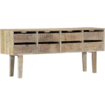 Vidaxl Dressoir 140x30x60 Cm Massief Mangohout - Marrón