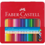 Faber Castell Kleurpotlood Grip Metalen Etui A 24 Stuks