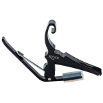 Kyser Quick-Change Acoustic Black capo voor westerngitaar