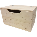 Wood4you Speelgoedkist Kick Vurenhout Opbergkist80lx50hx50d Cm - Bruin