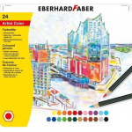 Eberhard Faber Kleurpotloden Metaaletui A 24 Stuks