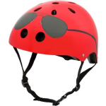 Mini Hornit Lids Fietshelm Voor Kinderen - Met Led Achterlicht - The Aviator (M) - Rood