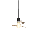 QAZQA Design hanglamp met spiraal kap 20 cm - Scroll - Zwart