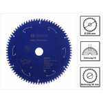 Bosch Hoja de sierra circular Expert for Aluminium 250 x 1,8 x 30 mm / 78 dientes ( 2608644545 )