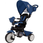 Qplay Driewieler Comfort 4-in-1 Driewieler Kind Junior - Blauw