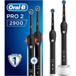 Oral B Oral-b Elektrische Tandenborstel Cross Action Pro 2 2900 Black Duopack - 2 Stuks - Negro
