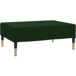 Vidaxl Voetenbank 78x56x32 Cm Fluweel Donker - Verde