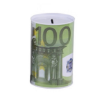 TOM Spaarpot 100 Euro 12,5 X 8 Cm Wit/ - Groen
