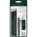 Faber Castell Potloodset Faber-castell Pitt Graphite 7-delig Op Blister