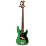 Fazley Outlaw Series Peacemaker Plus Green elektrische basgitaar met gigbag