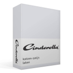 Cinderella Katoen-satijn Laken - 100% Katoen-satijn - Lits-jumeaux (300x270 Cm) - - Grijs
