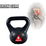 Iron Gym Kettlebell 4kg - Zwart