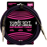Ernie Ball 578896 braided instrument cable 3 meter paars