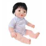 Berjuan Babypop Newborn Met Romper Aziatisch 38 Cm Jongen