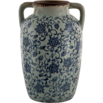 Clayre & Eef e Decoratie Vaas 19*18*29 Cm 6ce1376 - Blauw