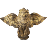 Clayre & Eef Decoratie Leeuw 100*50*62 Cm 5pr0084go - Goud