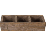 Clayre & Eef Opbergkist 33*12*7 Cm Hout Speelgoedkist Dekenkist - Bruin