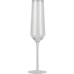 Clayre & Eef Champagneglas 250 Ml Transparant Glas Rond Wijnglas Champagne Glas Prosecco Glas Transparant Wijnglas