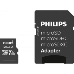 Philips Micro Sdxc 128gb Uhs-1 U1 Met Adapter - Zwart