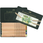 Faber Castell Pastelpotlood Faber-castell Pitt Metalen Etui A 12 Stuks