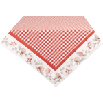 Clayre & Eef Tafelkleed 150x250 Cm - Rood