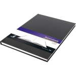 3x Schetsboeken Harde Kaft A4 Formaat - 80 Vellen Blanco Papier - Hobby Teken Boeken A4 Formaat - Zwart