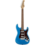 G&L Fullerton Deluxe Legacy Lake Placid Blue RW elektrische gitaar met deluxe gigbag