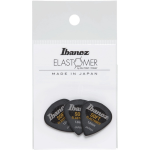 Ibanez BEL16ST10S-HBK Elastomer plectrums 3-pack soft 1.0 mm - hazy black