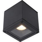 Lucide Aven Plafondspot Vierkant Badkamer Gu10/50w Zwar - Zwart
