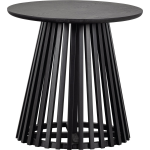 vtwonen Slats Bijzettafel - Zwart