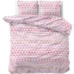 Sleeptime Jade Pink Lits-jumeaux (240 x 200/220 cm + 2 kussenslopen) Dekbedovertrek - Roze