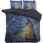 Dreamhouse Harbour Club Lits-jumeaux (240 x 220 cm + 2 kussenslopen) Dekbedovertrek - Blauw
