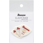 Ibanez BEL8ST10 Elastomer plectrums 3-pack soft 1.0 mm - triangle - Wit