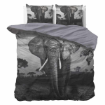 Dreamhouse Elephant Mansion 1-persoons (140 x 220 cm + 1 kussensloop) Dekbedovertrek