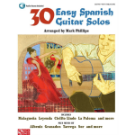 Hal Leonard 30 Easy Spanish Guitar Solos songboek voor gitaar