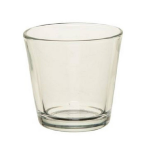10x Theelichthouders/waxinelichthouders Transparant Glas 7 Cm - Glazen Kaarsenhouder Voor Waxinelichtjes 10 Stuks