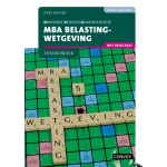 MBA Belastingwetgeving met resultaat Theorieboek 2022-2023