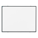 Smit Visual Whiteboard Emaille - Softline Profiel - 90x120 Cm - Zwart