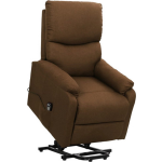 Vidaxl Sta-op-stoel Verstelbaar Stof - Bruin