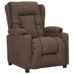 Vidaxl Fauteuil Verstelbaar Stof Taupe