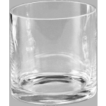 Transparante Home-basics Cylinder Vorm Vaas/vazen Van Glas 15 X 15 Cm - Vazen