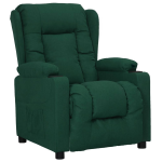 Vidaxl Fauteuil Verstelbaar Stof Donker - Groen