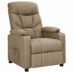 Vidaxl Leunstoel Stof Taupe