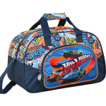 Hot Wheels Sporttas Rally - 40 X 24 X 23 Cm - Polyester - Blauw