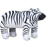 Animal Planet Knuffel James The Zebra Polar Bear Pluche - 32 Cm - Recycled Polyester