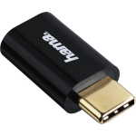 Hama 00135723 kabeladapter/verloopstukje USB Type-C USB Micro B - Zwart